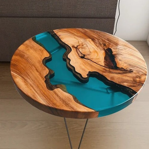 Custom Handmade Epoxy Resin Coffee Table, Epoxy Coffee Table, Custom 3 —  Lara Wood's Epoxy