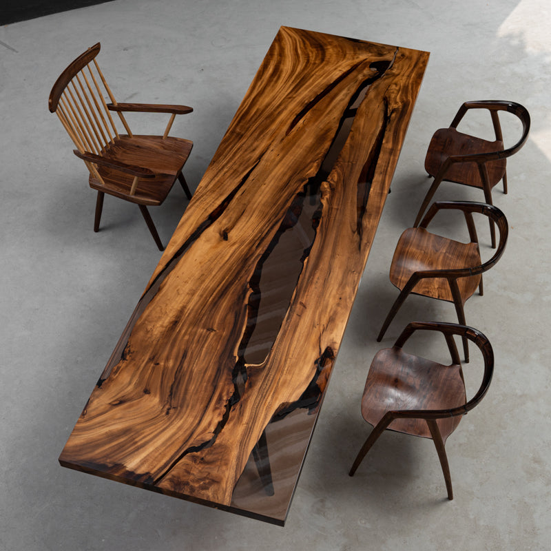 KAZANA HOME - WALNUT EPOXY TABLE TOPS