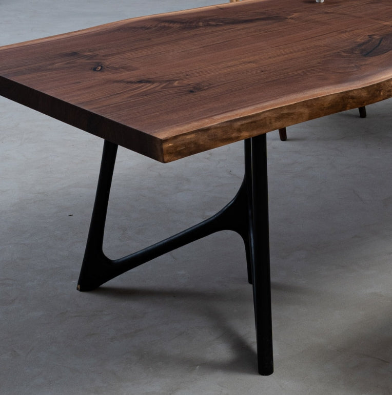 KAZANAHOME-Live-Edge-Solid-Wood-Black-Walnut-Table-4