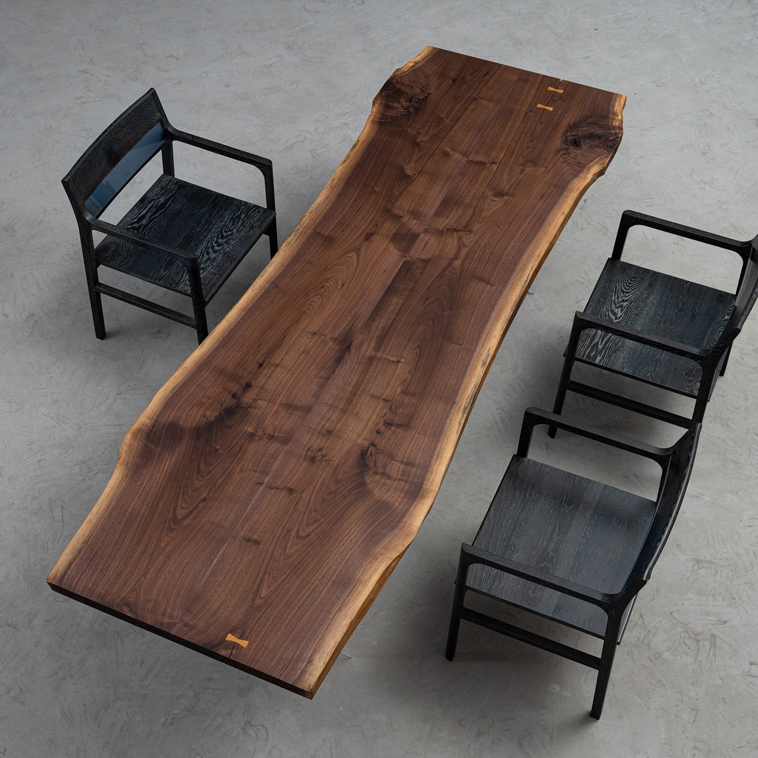 KAZANAHOME-Solid-wood-black-walnut-live-edge-table-1