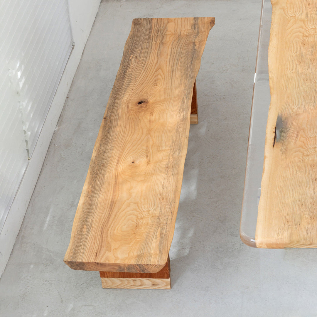 Ash Wood Benches - Kazazahome 