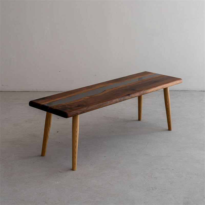 Wood Epoxy Benches - Kazanahome