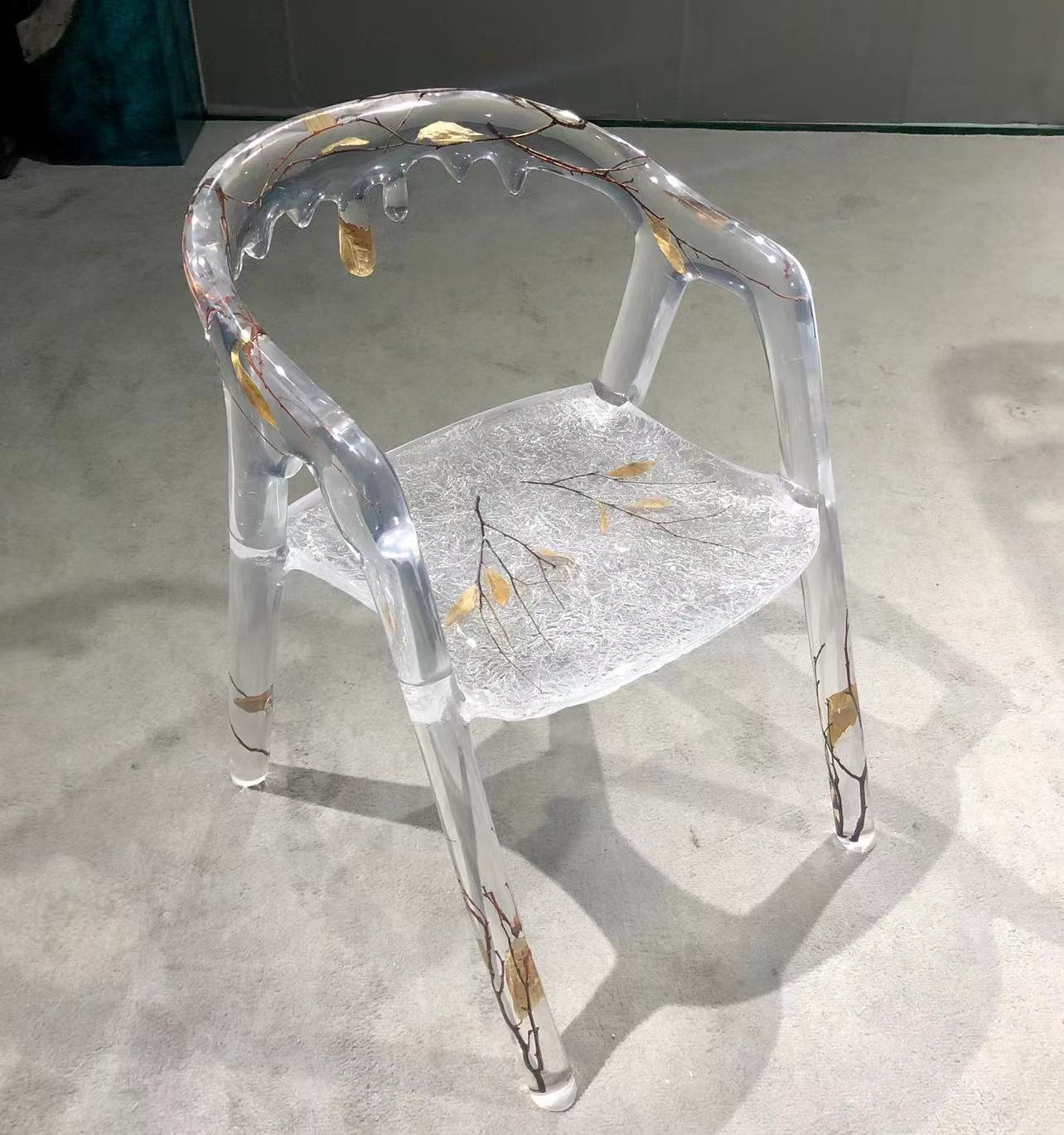 kazanahome-epoxy-resin-dripping-ice-leaves-chair-in-stock-3